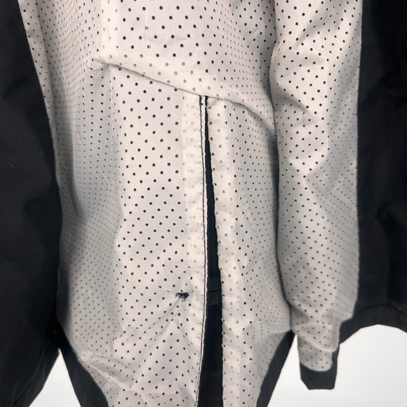 Cole Haan Mens Black Full Zip Rain Jacket Coat XL Lightweight Casual Outerwear - Picture 12 of 16